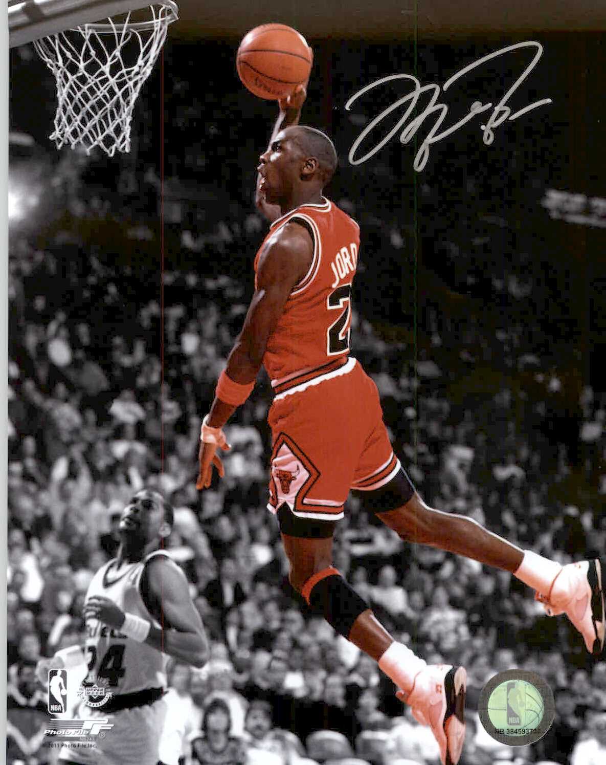 michael jordan hand signed