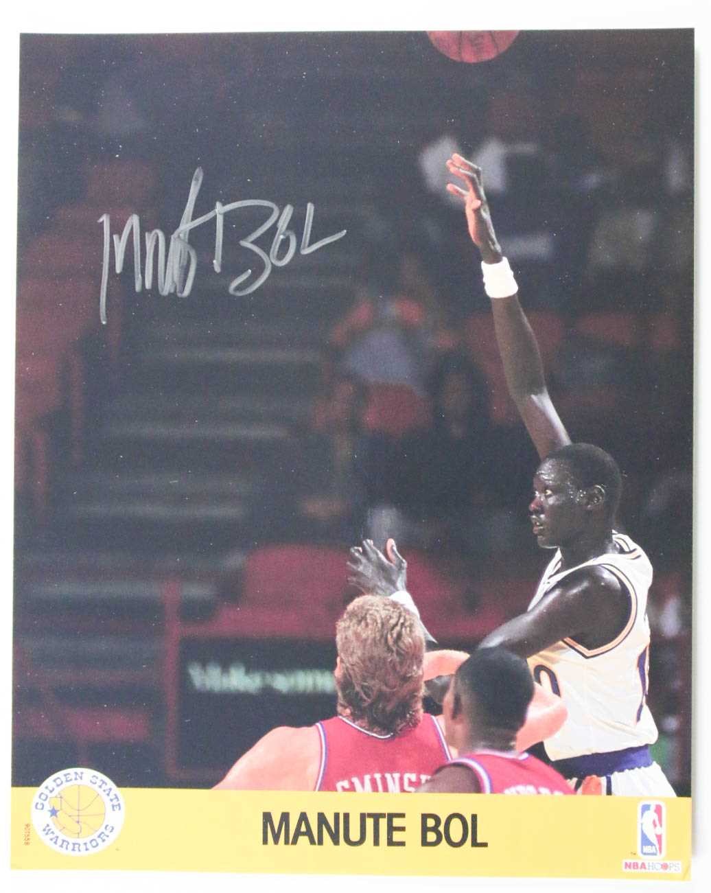 manute bol autograph