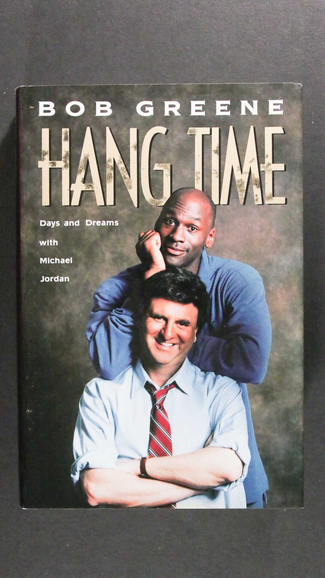 AACS Autographs Michael Jordan Bob Greene Autographed Hang Time H 