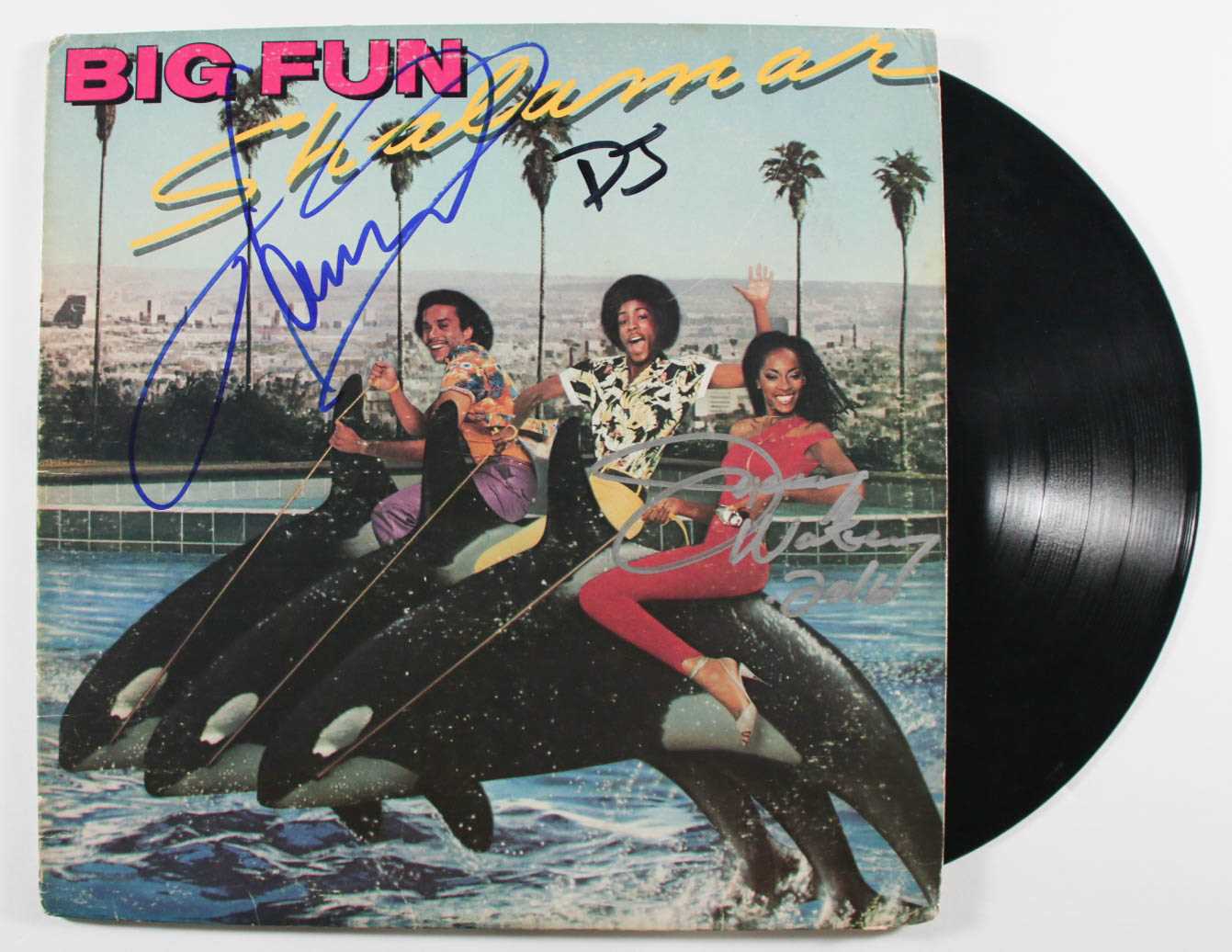 AACS Autographs: Shalamar Band Autographed "Big Fun" Record ...