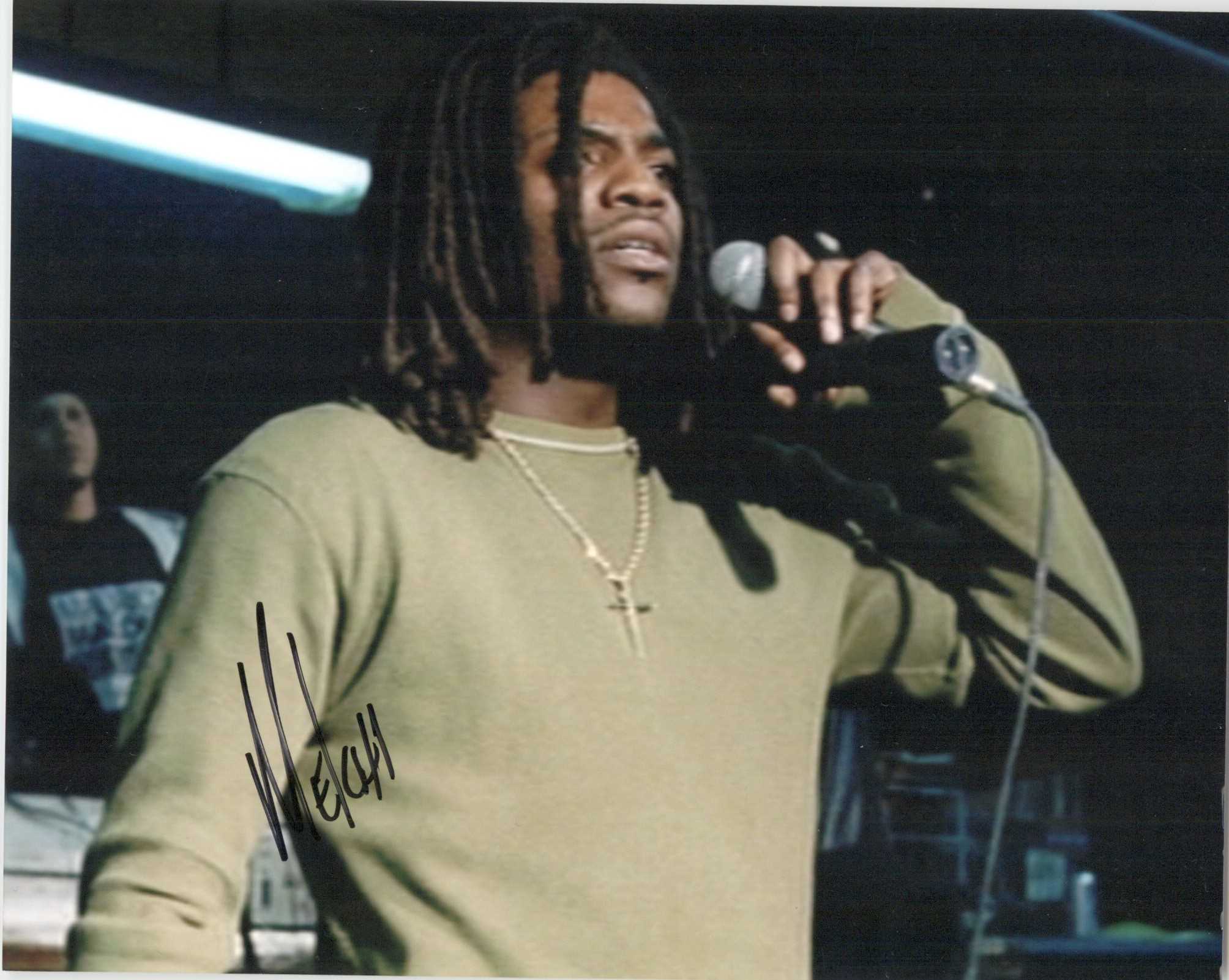 AACS Autographs: Mekhi Phifer Autographed "8 Mile" Glossy 8x10 Photo