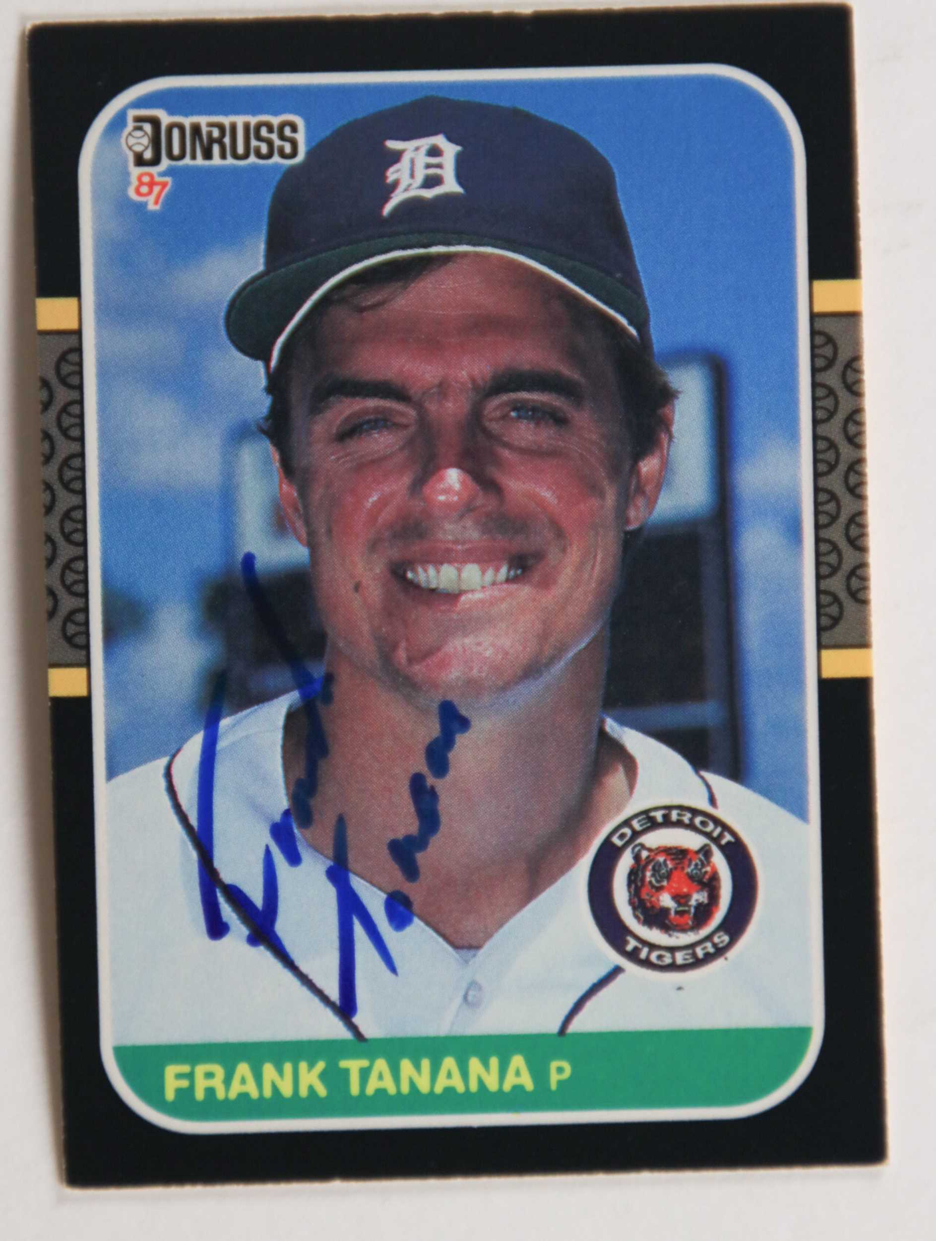 AACS Autographs: Frank Tanana Autographed 1987 Donruss Baseball Card -  Detroit Tigers