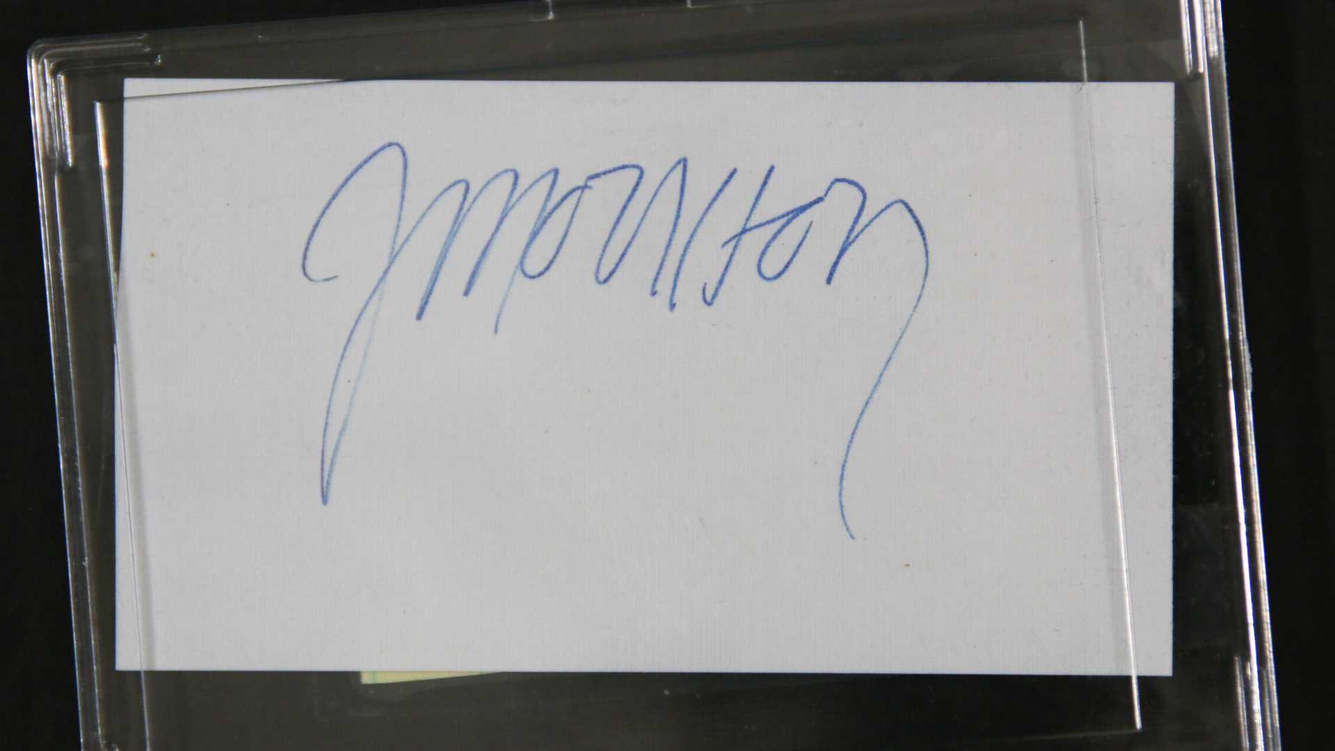 AACS Autographs Jim Morrison d 1971 Autographed Vintage Signature