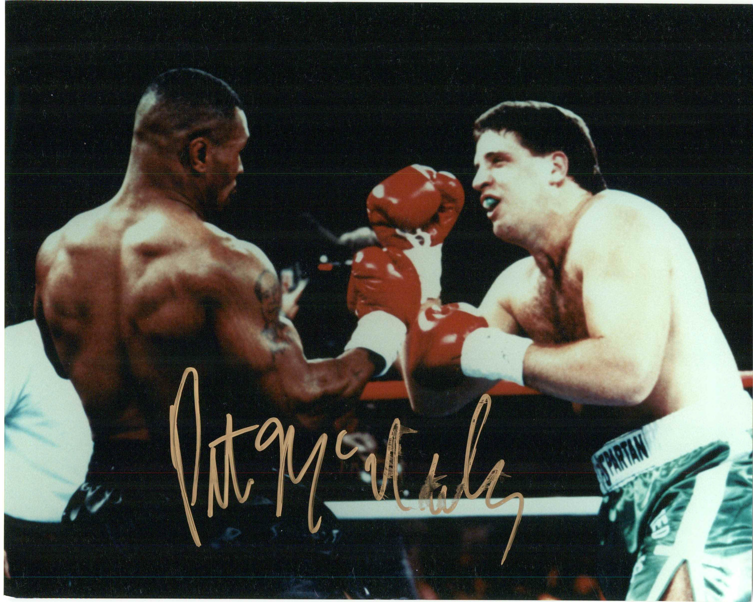 AACS Autographs Peter McNeeley Autographed Boxing Glossy 8x10 Photo