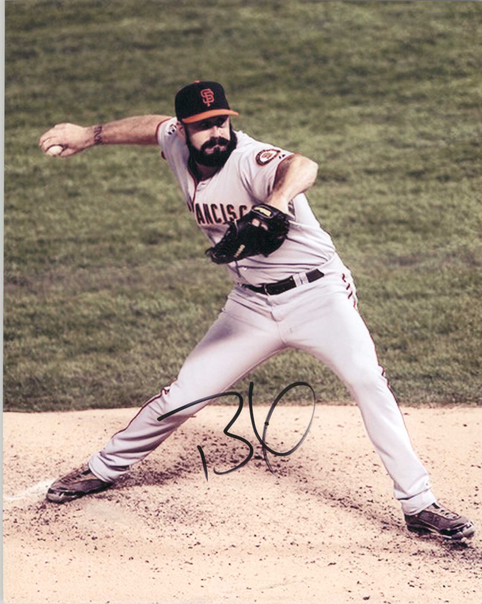 AACS Autographs: Brian Wilson Autographed Glossy 8x10 Photo - San