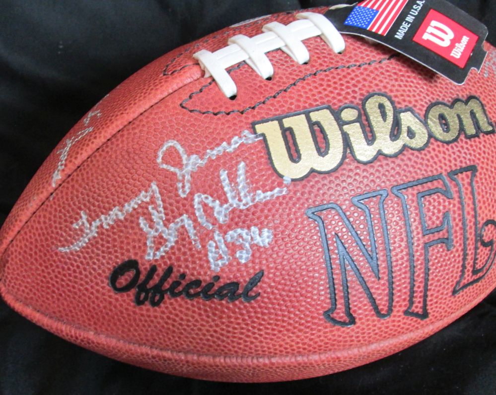 AACS Autographs Cleveland Browns Legends Autographed F/S Wilson NFL