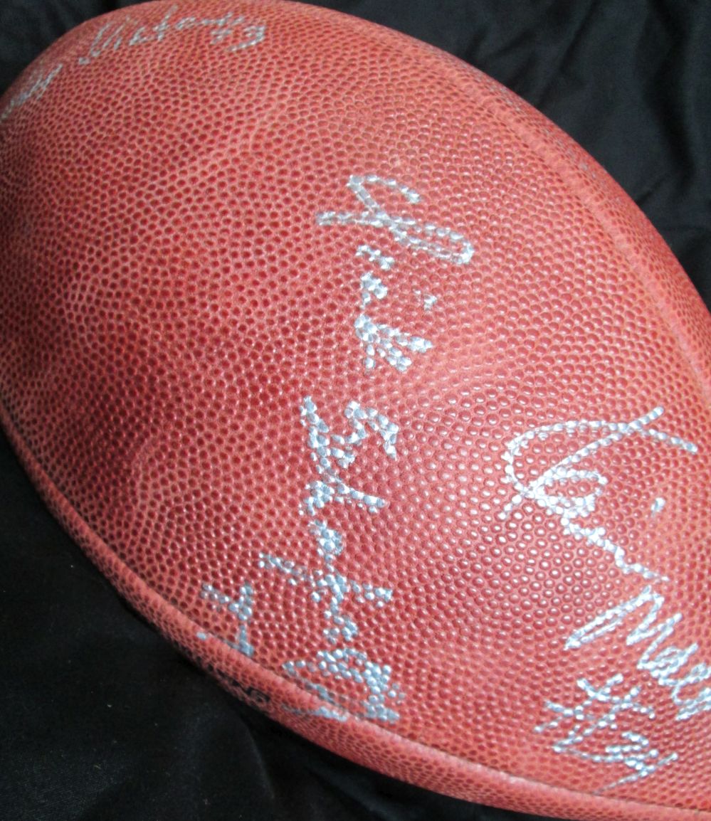 AACS Autographs Cleveland Browns Legends Autographed F/S Wilson NFL