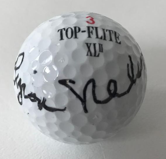 AACS Autographs Byron Nelson (d. 2006) Autographed Top Flite Golf Ball