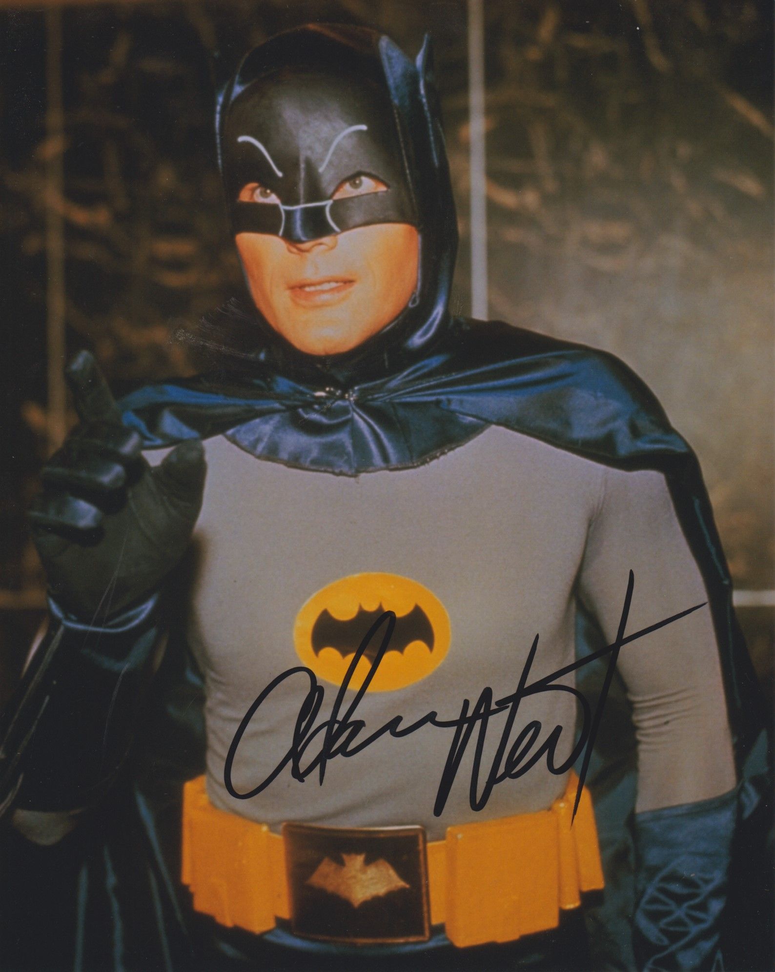 AACS Autographs Adam West (d. 2017) Autographed "Batman" Glossy 8x10 Photo