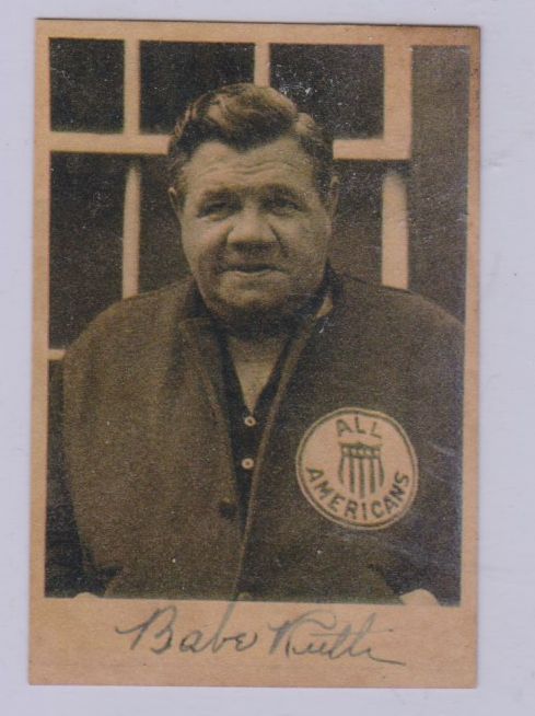 AACS Autographs Babe Ruth d 1948 Autographed Vintage Blank Backed 