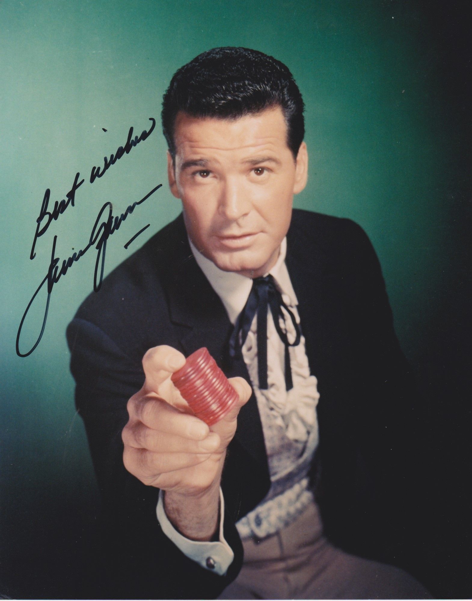 AACS Autographs James Garner d 2014 Autographed Maverick Glossy 