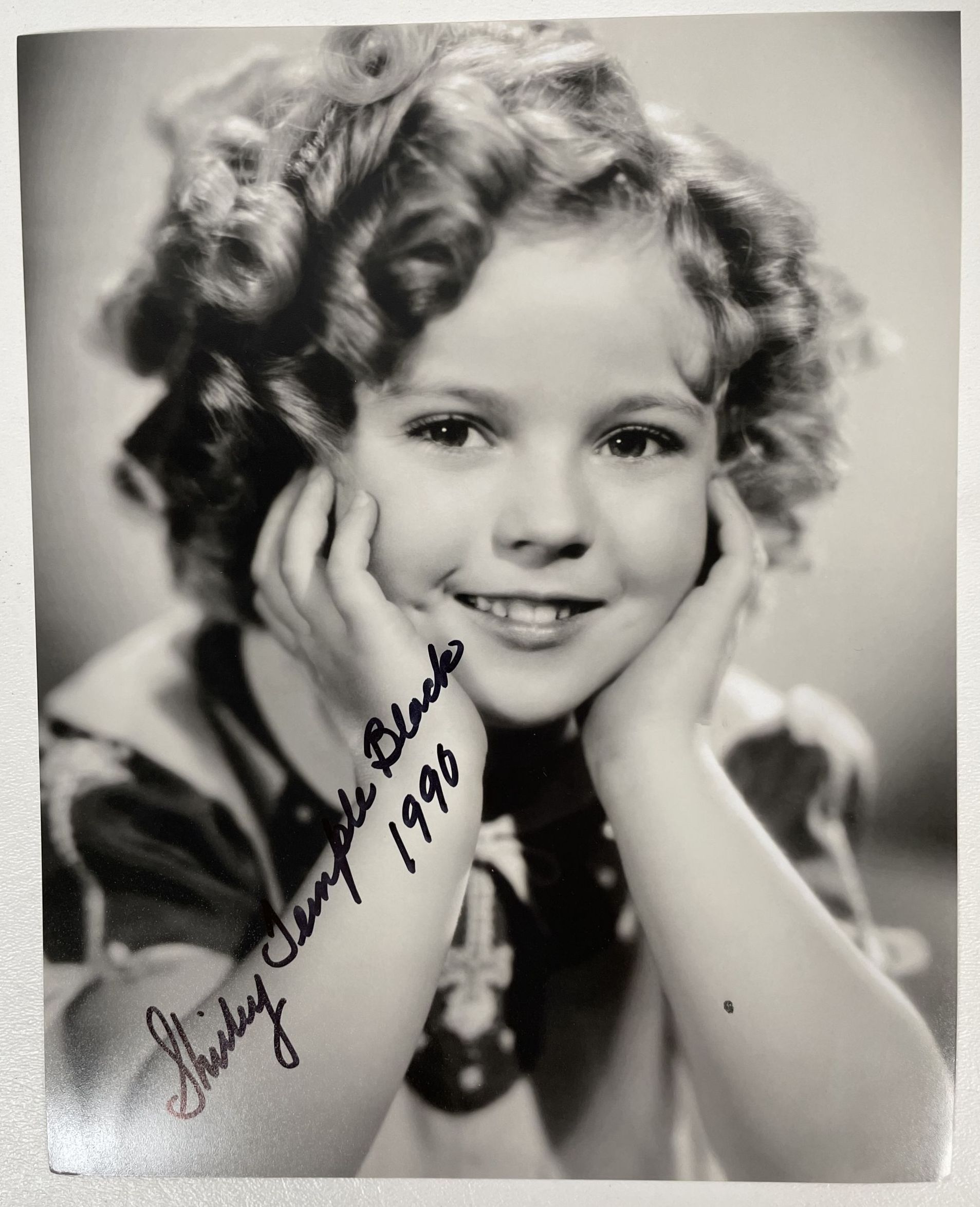 AACS Autographs Shirley Temple Black d 2014 Autographed Glossy 8x10 