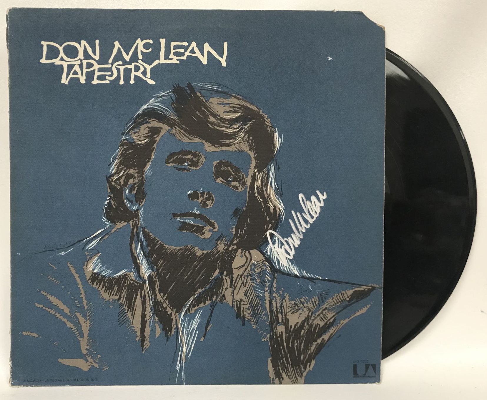 AACS Autographs Don McLean Autographed "Tapestry" Record Album