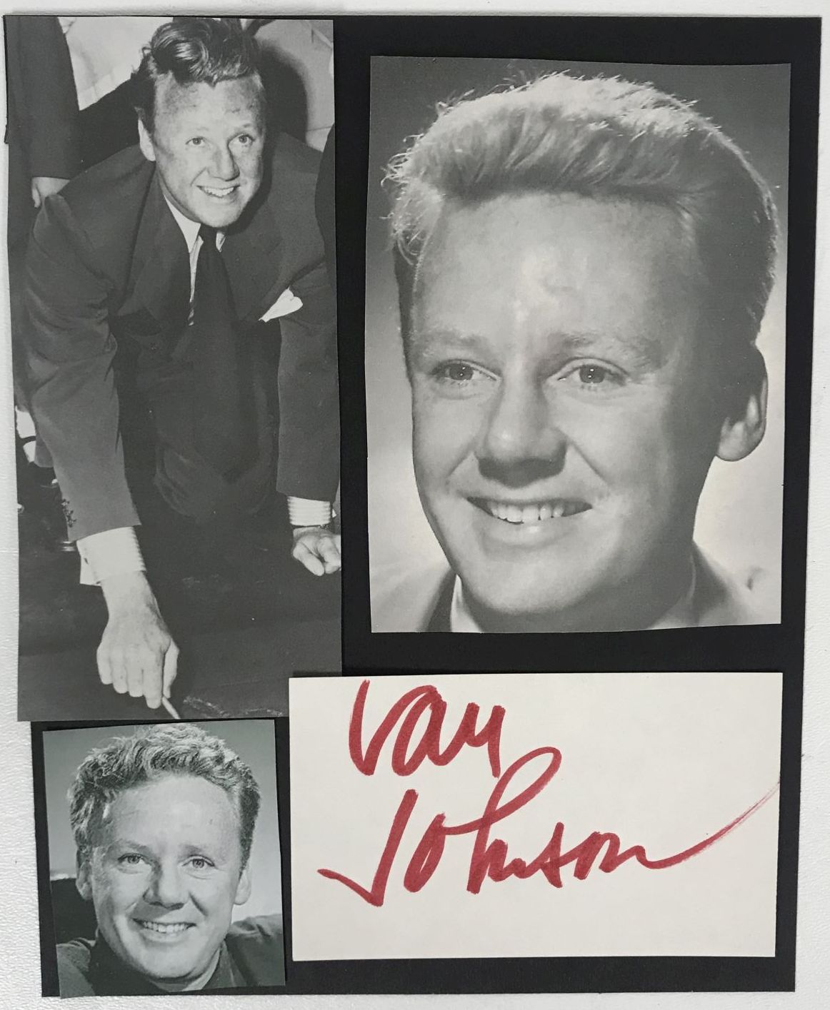 AACS Autographs Van Johnson (d. 2008) Autographed Vintage Signature