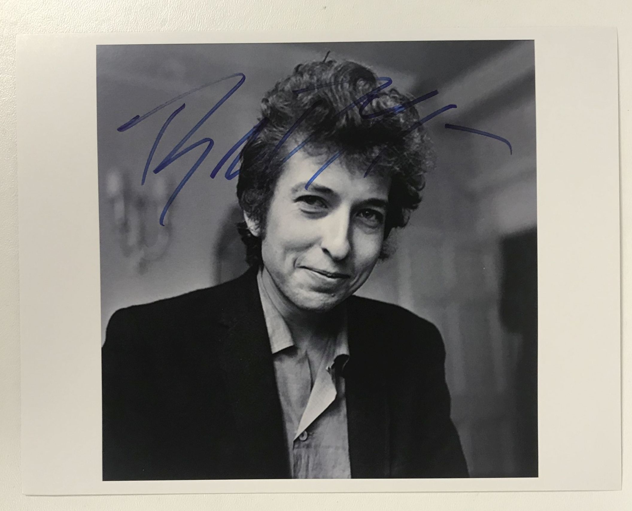 AACS Autographs Bob Dylan Autographed B&W 8x10 Photo
