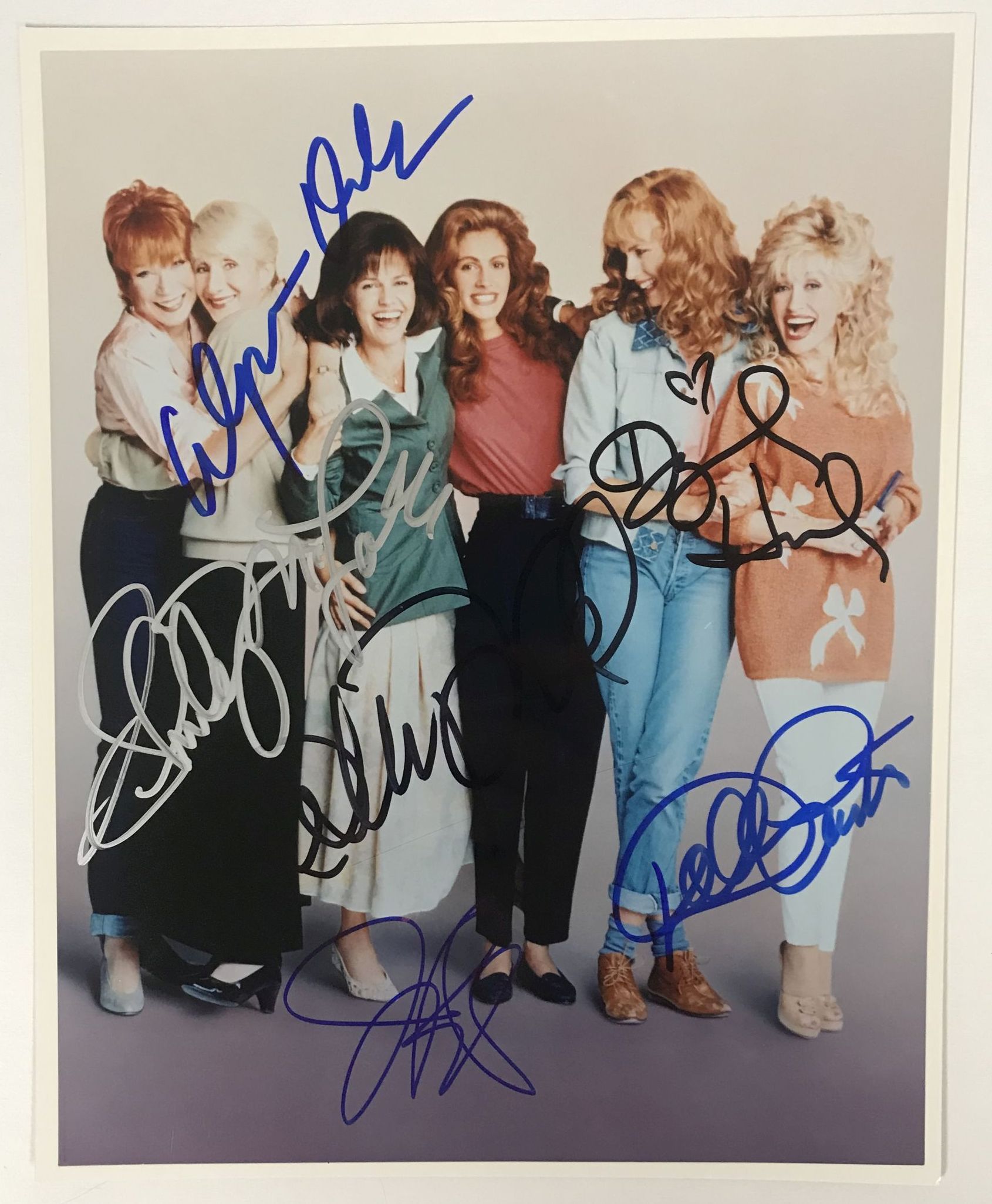 AACS Autographs Steel Magnolias Cast Autographed Glossy 8x10 Photo