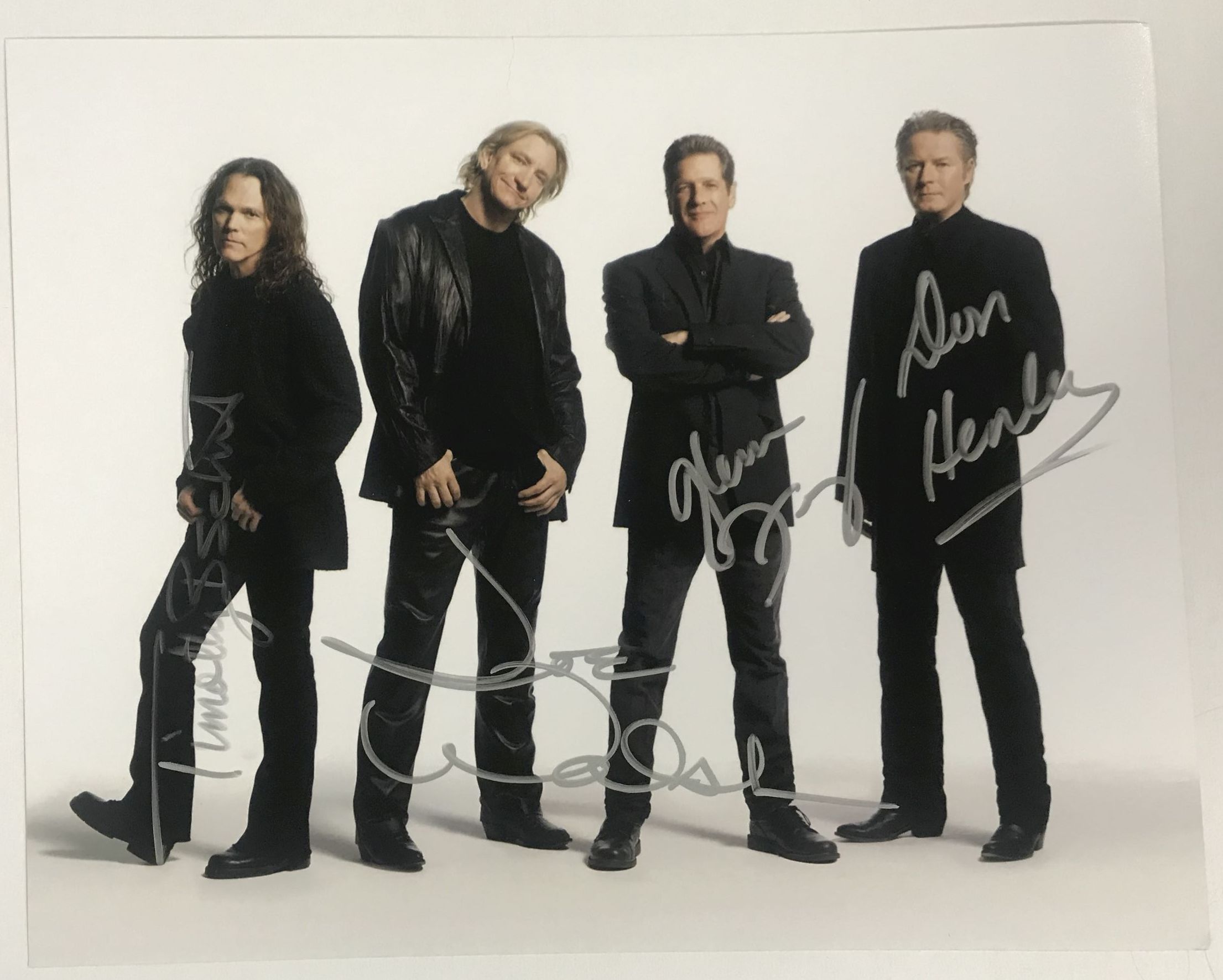 AACS Autographs The Eagles Band Autographed Glossy 8x10 Photo