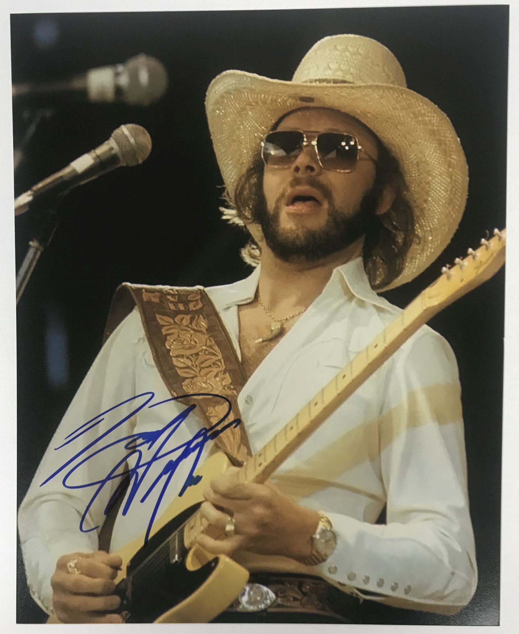 AACS Autographs Hank Williams Jr. Autographed Glossy 8x10 Photo