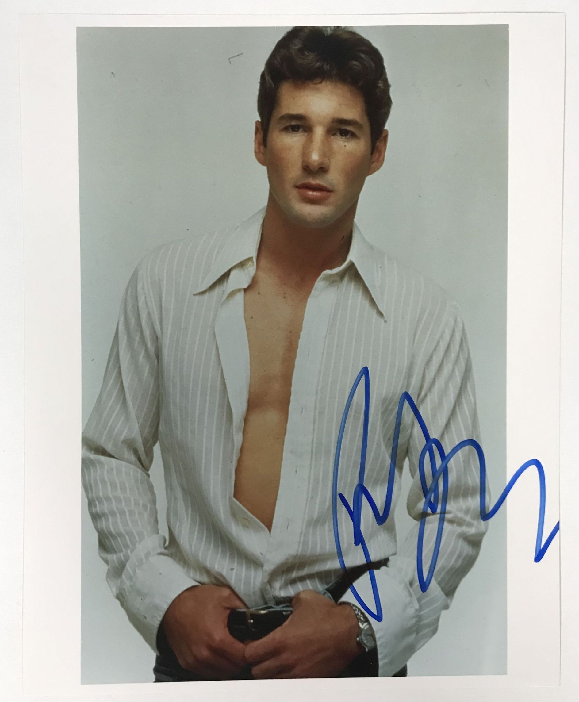 Richard Gere Autographed Glossy 8x10 Photo AACS Autographs richard-gere-autographed-glossy-8x10-photo-aacs-autographs