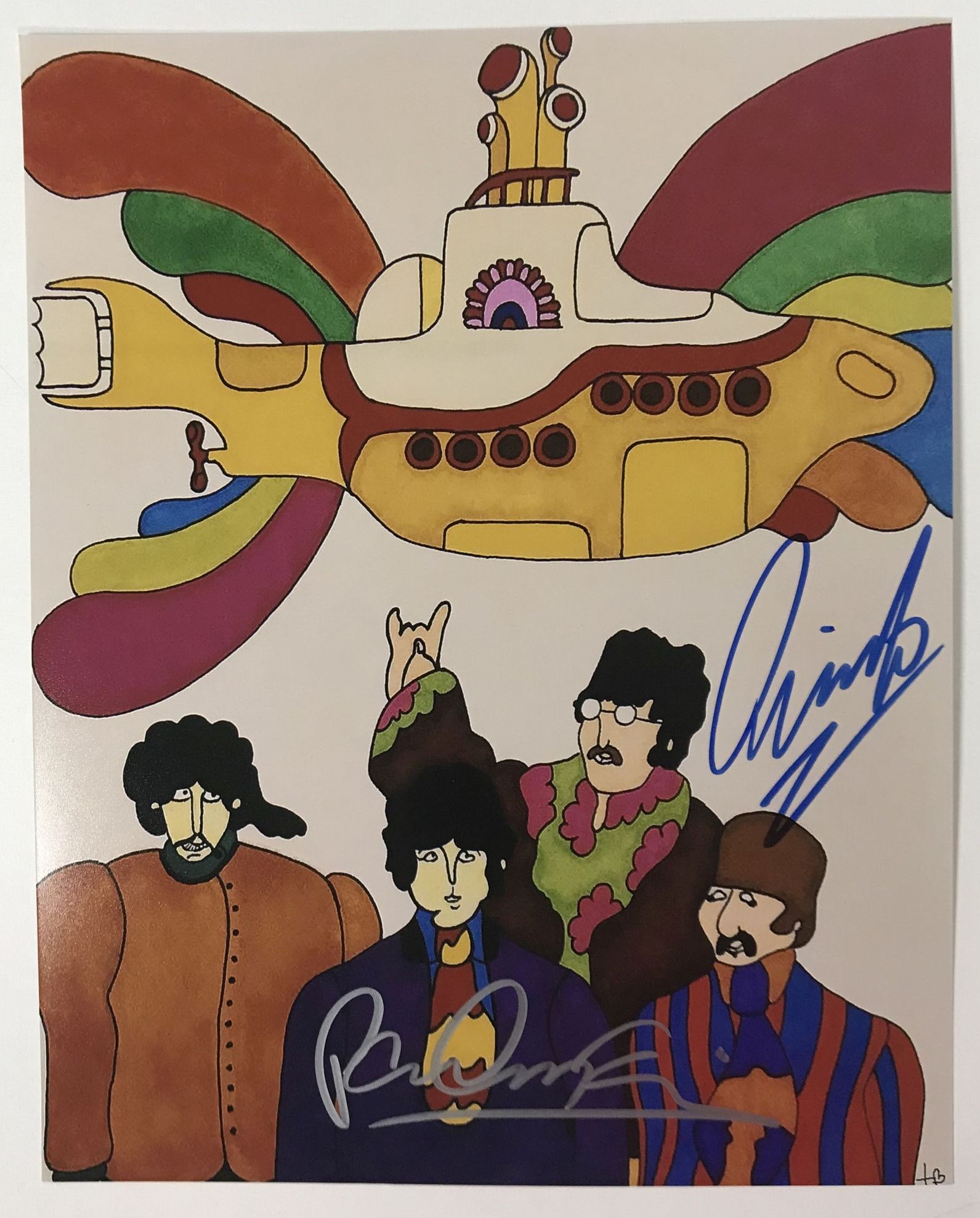 Ringo Starr Beatles Early Publicity Photo Color 8" X 10
